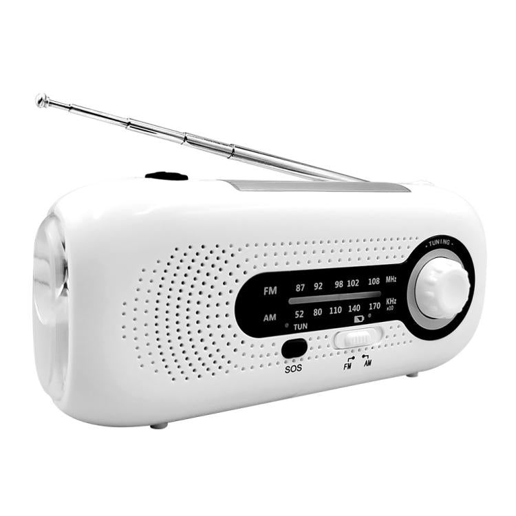 Radio meteo a manovella solare per emergenze senza batterie