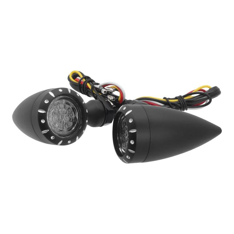 Indicatori di direzione LED per moto con cablaggio 4 fili