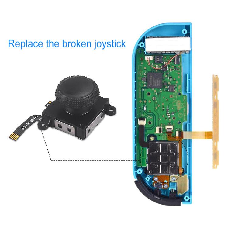 Joystick TMR con effetto Hall per Nintendo Switch/Switch Lite, stick analogico Joy-Con, Switch/Switch Lite
