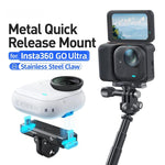 Adattatore magnetico sgancio rapido per Insta360 Go Ultra