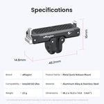 Adattatore magnetico sgancio rapido per Insta360 Go Ultra