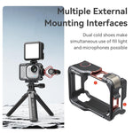 Gabbia metallica con copertura silicone per Insta360 GO Ultra