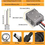 Convertitore di potenza, amplificatore di tensione, 12V / 24V To 57V 4.5A With 1m DC Cable, 12V / 24V To 57V 4.5A With 1m DC Cable Clamp