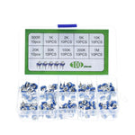 Kit di scatole con resistori regolabili da 100 pezzi/set, 100pcs /Set