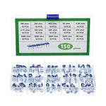150 pezzi/set Scatola con resistore regolabile da 6 mm, 150pcs /Set
