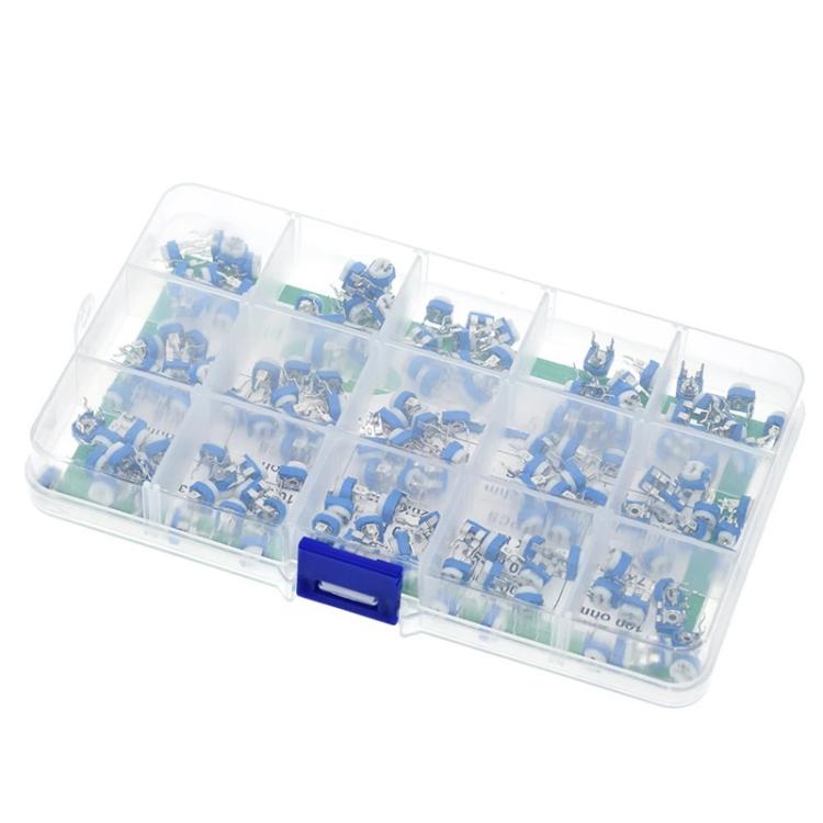 150 pezzi/set Scatola con resistore regolabile da 6 mm, 150pcs /Set