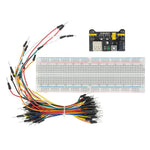 MB-102 Breadboard a 830 fori + Modulo di alimentazione + 65 cavi per breadboard
