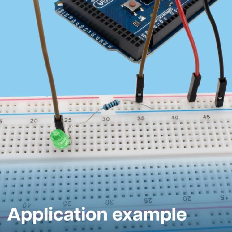 MB-102 Breadboard a 830 fori + Modulo di alimentazione + 65 cavi per breadboard