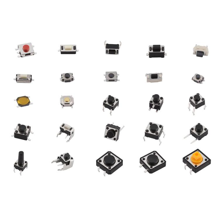 Set 125 pezzi interruttori micro tattile a pulsante