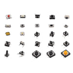 125 pezzi/set Interruttore micro tattile a pulsante per auto, 125pcs /Set