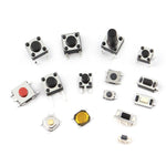 125 pezzi/set Interruttore micro tattile a pulsante per auto, 125pcs /Set