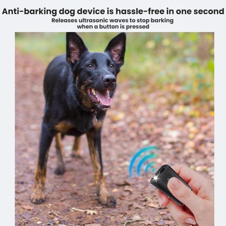 Mini repellente per cani a ultrasuoni ad alta potenza per addestramento a lunga distanza, per esterni.