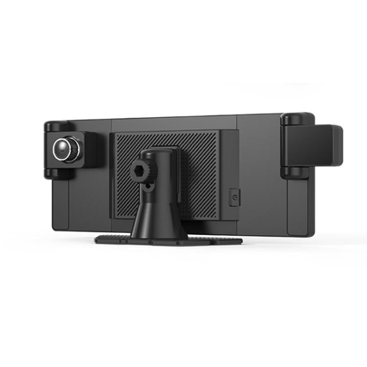 CarPlay con controllo vocale e dashcam a doppia telecamera con schermo diviso, Front Camera + Interior View, With Rear View Camera