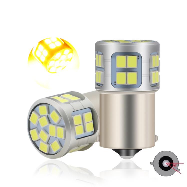 1 paio di indicatori di direzione/luci diurne/luci posteriori per auto con 30 LED, 12V-80V, 1156 Straight Pin, 1156 Crooked Pin, 1157