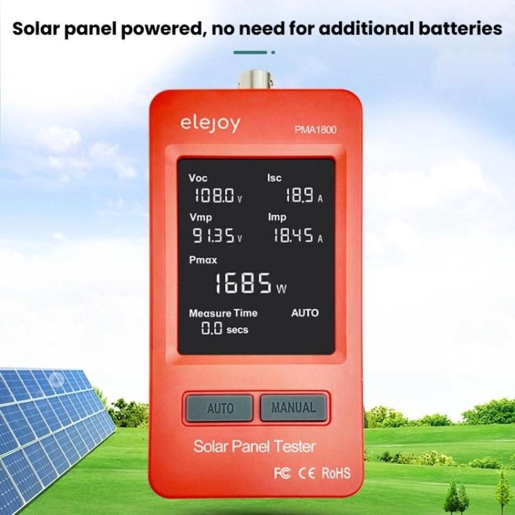Multimetro intelligente a grande schermo per impianti fotovoltaici, PMA1800