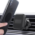 Supporto magnetico universale per telefono da fissare alla bocchetta dell'aria dell'auto, con clip e supporto per navigatore., ML-172