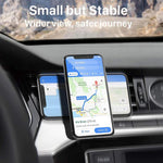 Supporto magnetico universale per telefono da fissare alla bocchetta dell'aria dell'auto, con clip e supporto per navigatore., ML-172