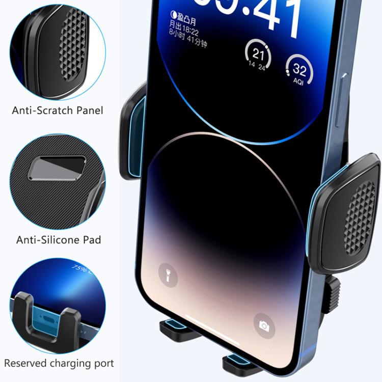 Supporto per telefono da auto per bocchetta dell'aria, supporto universale per navigatore per auto, M218
