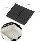 Tappetino in silicone antiscivolo e antipolvere per la ricarica wireless per Hyundai Santa Fe 2024