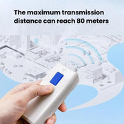NETUM Scanner di codici a barre portatile wireless per la logistica rapida e la scansione di codici QR, 1D, 2D