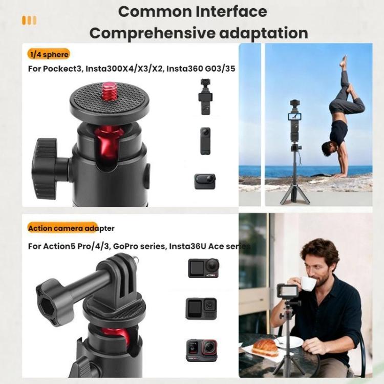 Treppiede Flymile per DJI Osmo Pocket 3 e Action 5 Pro