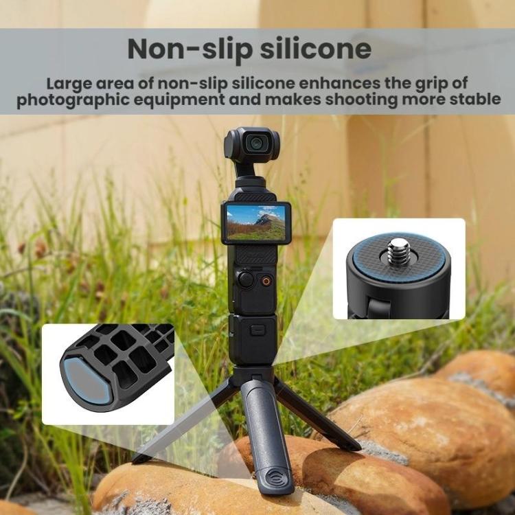 Treppiede Flymile per action camera DJI Osmo Pocket 3 / Action 4 / Insta360 X5 / GoPro, Tripod Extension, Tripod Extension with Copper Nut Adapter