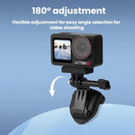 Supporto Flymile per moto da parabrezza per action camera DJI Osmo Action 5 Pro / GoPro 13