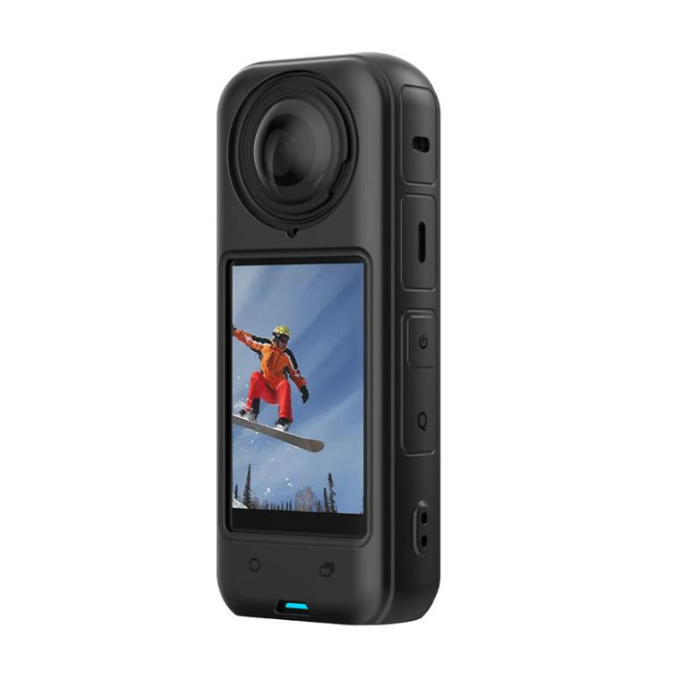 Cover protettiva in silicone antipolvere Flymile per Insta360 X4, For Insta360 X4