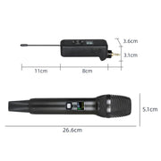 Microfono wireless portatile Bluetooth e infrarossi LS07+N33