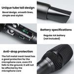 Microfono wireless per trasmissione diretta del canto, microfono portatile, LS07+N33 1 Tow 1 Bluetooth Version, LS07+N33 1 Tow 1 Infrared Version, LS07+N33 1 Tow 2 Bluetooth Version, LS07+N33 1 Tow 2 Infrared Version