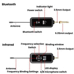 Microfono wireless per trasmissione diretta del canto, microfono portatile, LS07+N33 1 Tow 1 Bluetooth Version, LS07+N33 1 Tow 1 Infrared Version, LS07+N33 1 Tow 2 Bluetooth Version, LS07+N33 1 Tow 2 Infrared Version