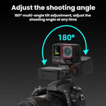 Per Insta360 Flymile Staffa di espansione magnetica a slitta a sgancio rapido per gimbal., X5028_4