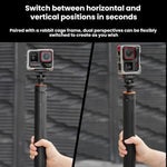 Per Insta360 Flymile Staffa di espansione magnetica a slitta a sgancio rapido per gimbal., X5028_4