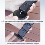 Supporto da tavolo in lega di alluminio Flymile per DJI Osmo Pocket 3/Insta360 X4/X5