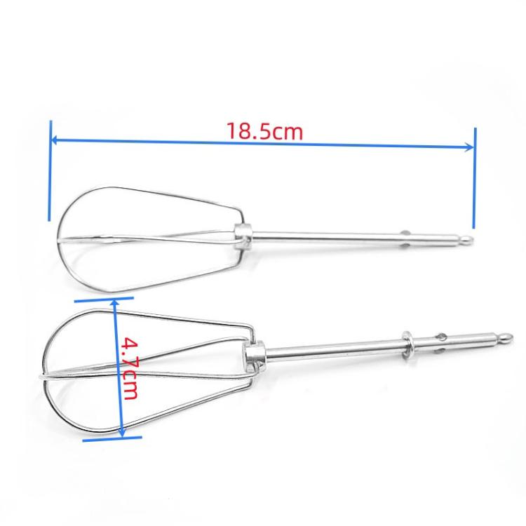 Set di 2 fruste in acciaio inox 304 per frullatori elettrici a immersione Donlim e Hauswirt.