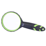 Lente d'ingrandimento portatile antiurto da 75 mm con 2 LED, 10x, per lettura e identificazione.