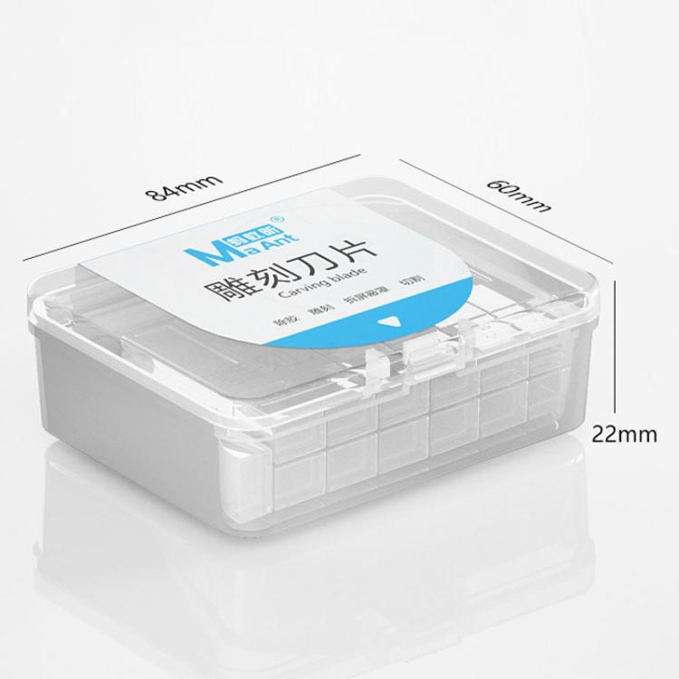 MaAnt M077 150 pezzi/scatola Lama piatta a doppio lato per riparazione cellulari, rimozione cover posteriore, lama per incisione artistica, No. 4A, No. 4, No. 11, No. 16, No. 17