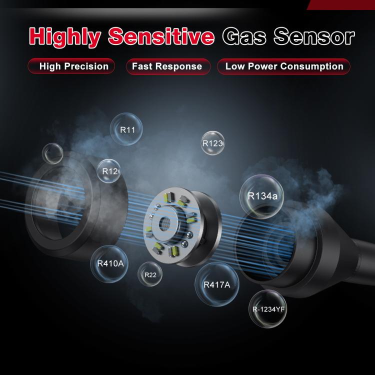 Tester di perdite di refrigerante Freon per climatizzatori auto HABOTEST, HABOTEST HT6000