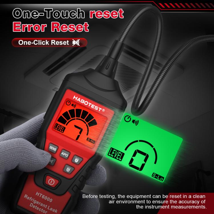Tester di perdite di refrigerante Freon per climatizzatori auto HABOTEST, HABOTEST HT6000