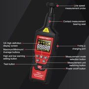 Tachimetro digitale fotoelettrico portatile HABOTEST