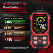Tester di durata per batterie auto HABOTEST 12/24V