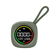 Rilevatore di monossido di carbonio, temperatura e umidità 3 in 1 K5A per esterni, portatile, con allarme di rilevamento CO., K5A