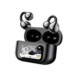 Traduttore intelligente AI in 150 lingue, auricolari Bluetooth con schermo a colori e vano di ricarica.