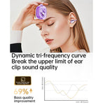 150 lingue Traduzione AI Auricolari Bluetooth wireless con clip auricolare
