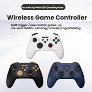Controller di gioco Bluetooth S201 - Grilletti ad effetto Hall, doppi pulsanti posteriori per macro, compatibile con Switch 2/Switch/PC/Steam/dispositivi mobili
