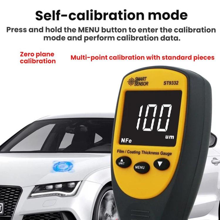 Sensore intelligente per misurare lo spessore di rivestimenti di vernice per ferro e alluminio nel settore automobilistico