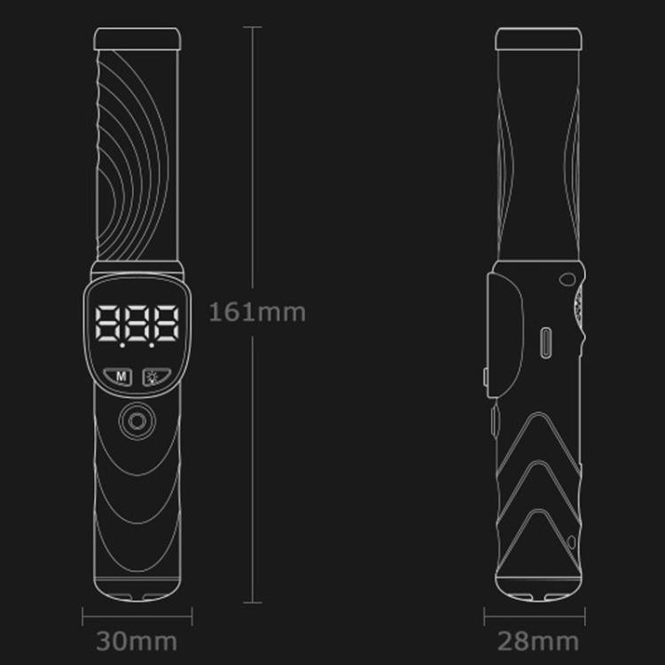 Etilometro portatile ad alta precisione per il rilevamento dell'alcol nel respiro, con display digitale, per la guida in stato di ebbrezza.
