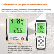 Misuratore di luminosità digitale SMART SENSOR a doppia funzione