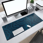 Abstract Line Texture Mouse Pad Non-Slip Desk Mat For Office, Gaming, 300x600x2mm, 300x700x2mm, 300x800x2mm, 400x900x2mm