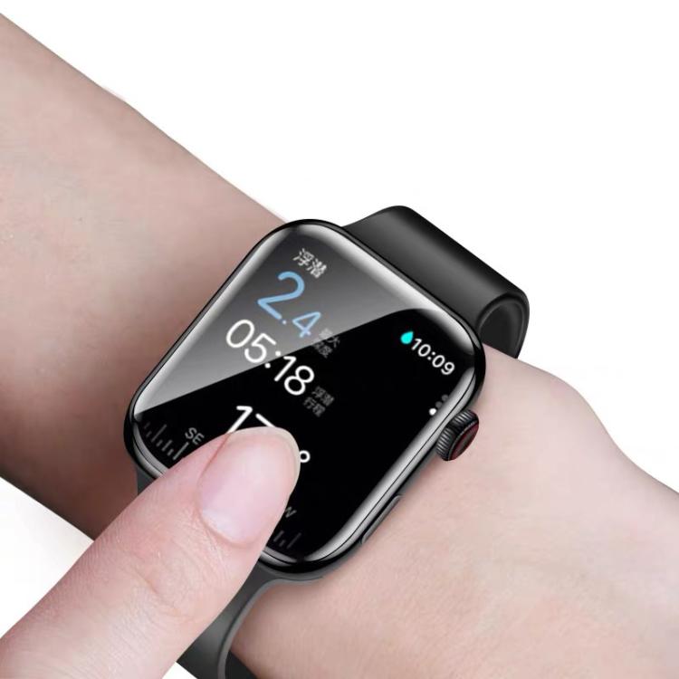Pellicola protettiva in vetro temperato con kit di installazione autoallineante migliorato, For Apple Watch Series 10/11 46mm, For Apple Watch Series 10/11 42mm, For Apple Watch Series 7/8/9 45mm, For Apple Watch Series 7/8/9 41mm                      ...